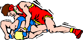 Wrestling sport graphics